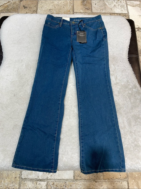 Jessica Denim - Jessica Wide Leg Jeans in Dark Blue Denim 🇨🇦